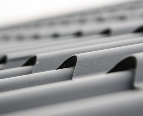 Roof plate tiles - home inspection