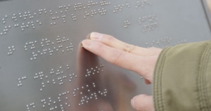accessibility guidelines include braille